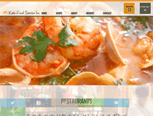 Tablet Screenshot of keiki-food.com
